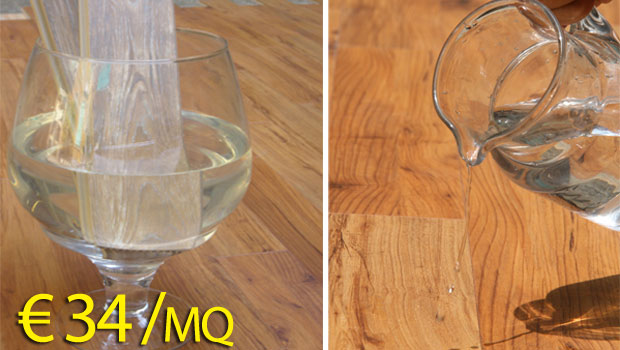 Parquet resistente all'acqua